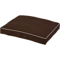 Dog Gone Smart Classic Rectangular Dog Bed Espresso
