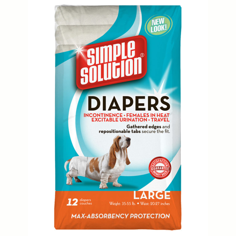 Buy Simple Solution Disposable Dog Diapers, 12 Pack Online at Low Price