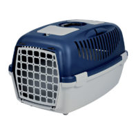 Trixie Capri 3 Pet Carrier Dark Blue - 24 x 16 x 15 inch