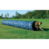 Trixie Dog Agility Basic Tunnel, 2ftx16.5ft, blue