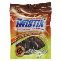 Twistix Peanut & Carob dog treats Large