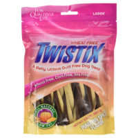 Twistix Pumpkin dog treats Large