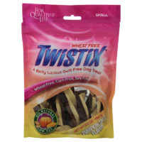 Twistix Pumpkin dog treats Small