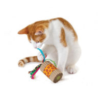 Petstages Bat & Scratch Corrugate Cat Toy-1