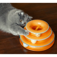 Petstages Tower Of Track Cat Toy-1