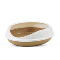 Savic Figaro Oval Cat Litter Tray with High Rim
