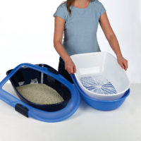 Trixie Berto Litter Tray with Three Part Separating System
