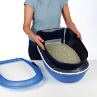 Trixie Berto Litter Tray with Three Part Separating System