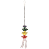 Trixie Colourful Wooden Bird Toy