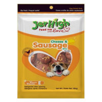 JerHigh Cheese & Sausage Bites Dog Treats