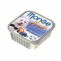 Monge Fruit Paté and Chunkies with Turkey and Blueberry Wet Dog Food