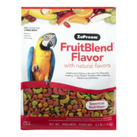 ZuPreem FruitBlend with Natural Fruit Flavors Large Bird Food