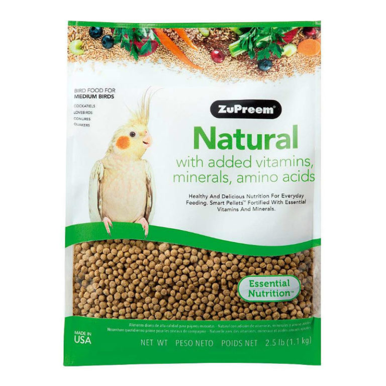 Buy ZuPreem Natural with Vitamins, Minerals & Amino Acids Medium Bird
