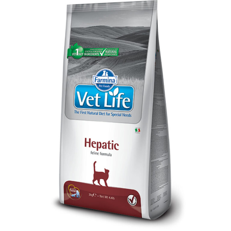 Buy Farmina Vet Life Hepatic Feline Formula Cat Food, 2kg Online at Low