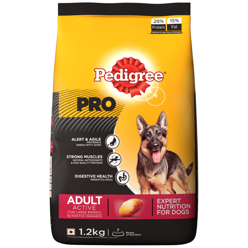 pedigree dog food price