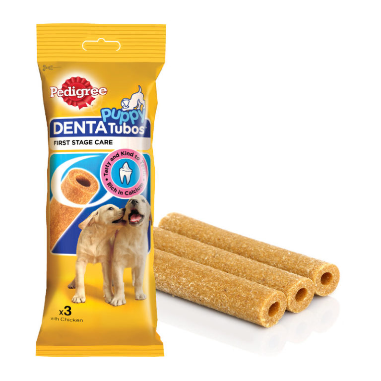 Buy Pedigree Puppy Denta Tubos Dental Chews, Pack of 3 Online at Low