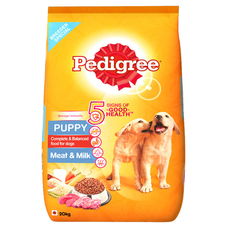 Buy Pedigree Puppy Meat & Milk Breeder Special Dry Dog Food, 20kg