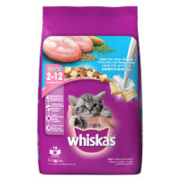 Whiskas Junior Ocean Fish Flavour With Milk Dry Kitten Food-2