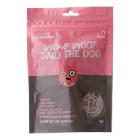 Chomp Dry Chicken Jerky & Pollock Sandwich Dog Treats