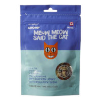 Chomp Dry Chicken Jerky with Pollock Sushi Cat Treats