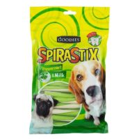 Goodies Spirastix Peppermint & Milk Dog Treats