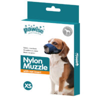 Pawise Dog Nylon Muzzle With Net Insert