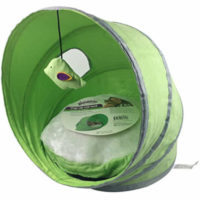 Pawise Pop-up Play Cat Tent with Bed & Toy