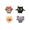 Pawsie Animal Face Vinyl Dog Toy