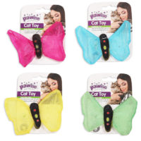 Pawsie Butterfly Plush Cat Toy