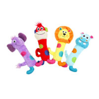 Pawsie Vivid Life Hippo Stick Puppy Toy 1