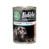 Fidele Adult Pate Chicken Canned Dog Food, 400gm