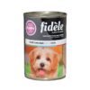 Fidele Puppy Pate Chicken Canned Dog Food, 400gm
