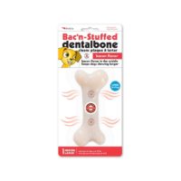 Petkin Bac'n-Stuffed Dentalbone to Clean Plaque & Tartar