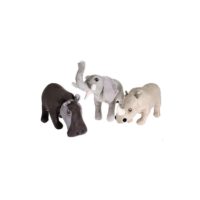 Petsports Tuff Plush Safari Suede Dog Toy