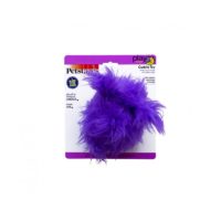 Petstages Fuzzy Bunny Nighttime Glows Cuddle Plush Cat Toy