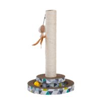 Petstages Scratch & Play Tower Track Cat Scratching Post