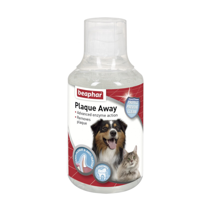 Buy Beaphar Plaque Away Mouth Wash for Dogs & Cats, 250ml Online at Low