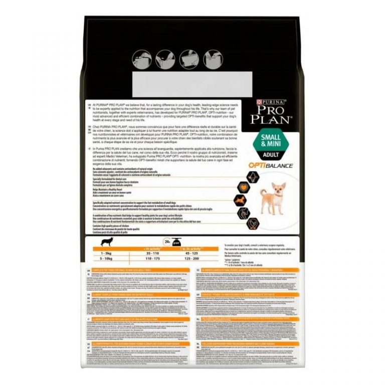Pro Plan Optibalance Small/mini Adult Dry Dog Food Chicken 3kg Buy Purina Pro Plan OptiBalance Adult Small & Mini Breed Dry Dog Food