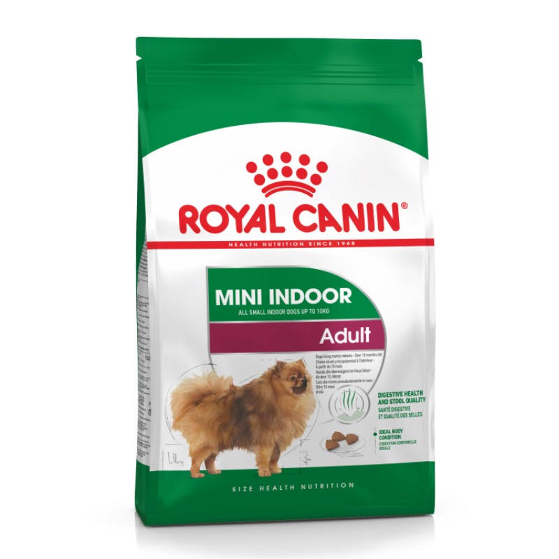 Buy Royal Canin Mini Indoor Adult Dry Dog Food 1.5kg Online at