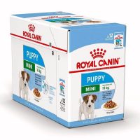 Royal Canin Mini Puppy Wet Dog Food Pouch 12pack