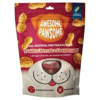 Awesome Pawsome Peanut Butter & Cranberry Natural Dog Treat